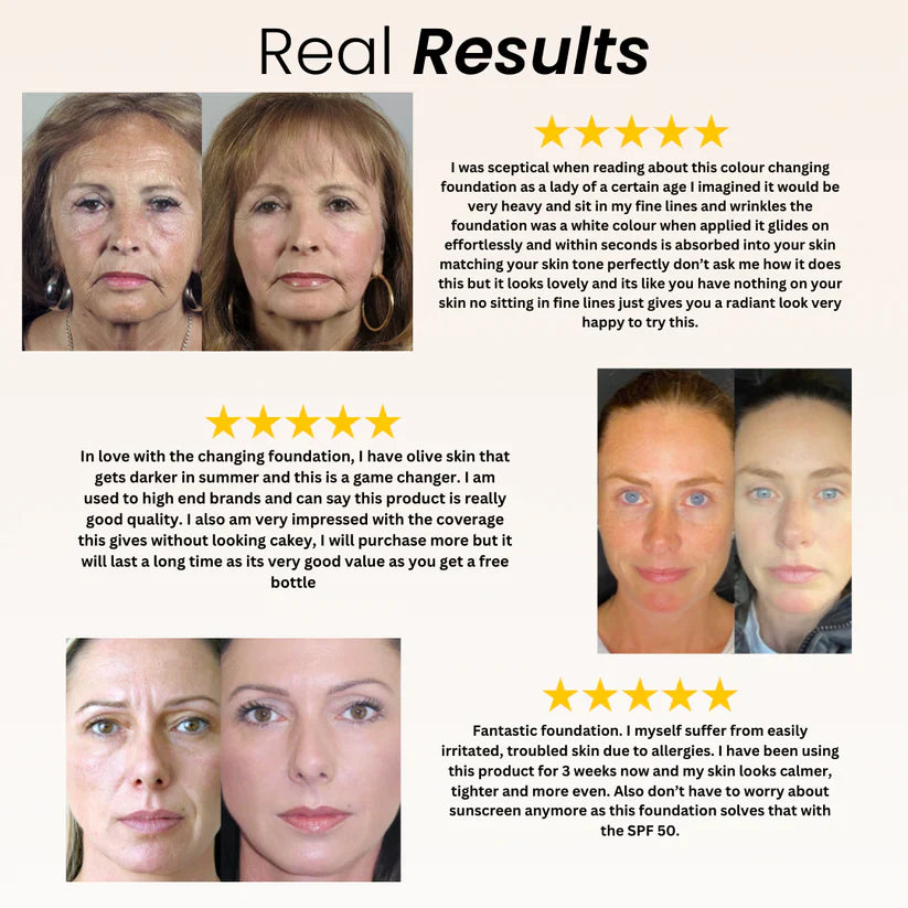 Color Changing 4 in 1 Foundation
